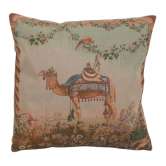Camel French Tapestry Cushion