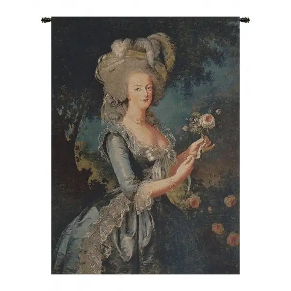 Marie Antoinette Portrait Belgian Wall Tapestry