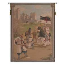 Templars European Tapestry Wall hanging