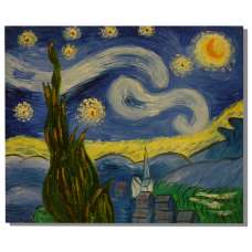 Starry Night I Canvas Oil Painting