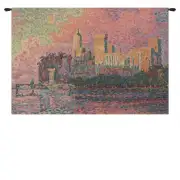 Chateau Des Papes Belgian Tapestry Wall Hanging