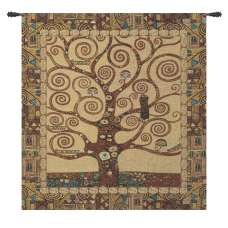 Stoclet Tree by Klimt European Tapestry Wall Hanging
