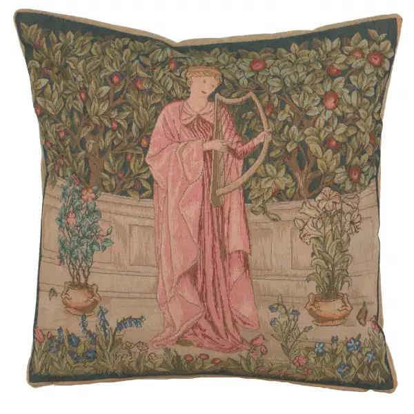 Charlotte Home Furnishing Inc. France Cushion Cover - 19 in. x 19 in. William Morris | Menestrel Cushion