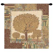 New Tree of Life by Klimt European Tapestry