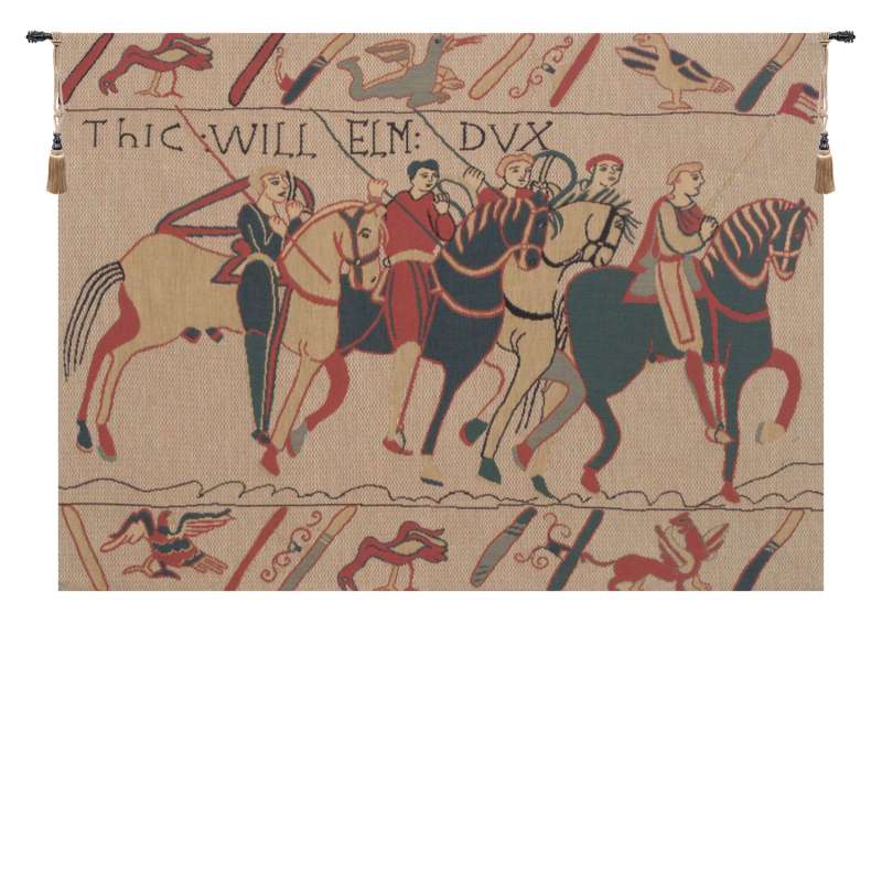 Bayeux Chevaliers  European Tapestry Wall Hanging