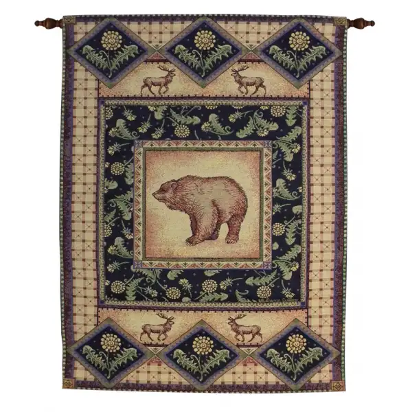 Bear Lodge III Wall Tapestry
