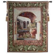 Glowing Archway Tapestry Wall Hanging