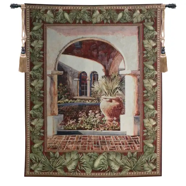 Glowing Archway Wall Tapestry