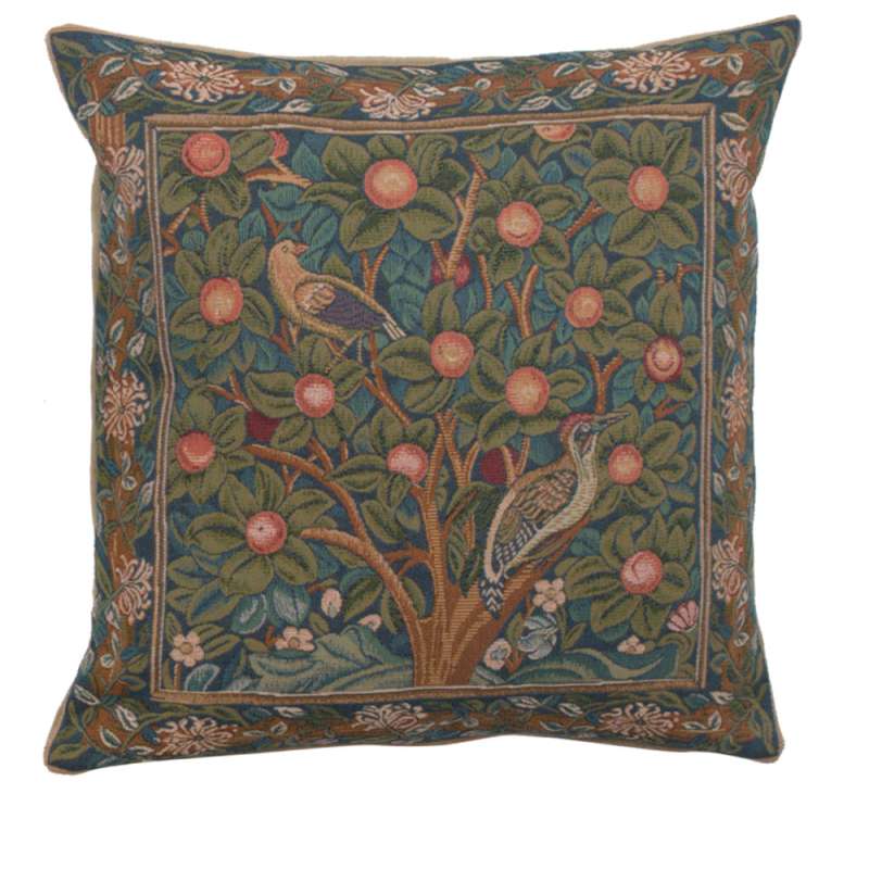 Woodpecker Decorative Tapestry Pillow