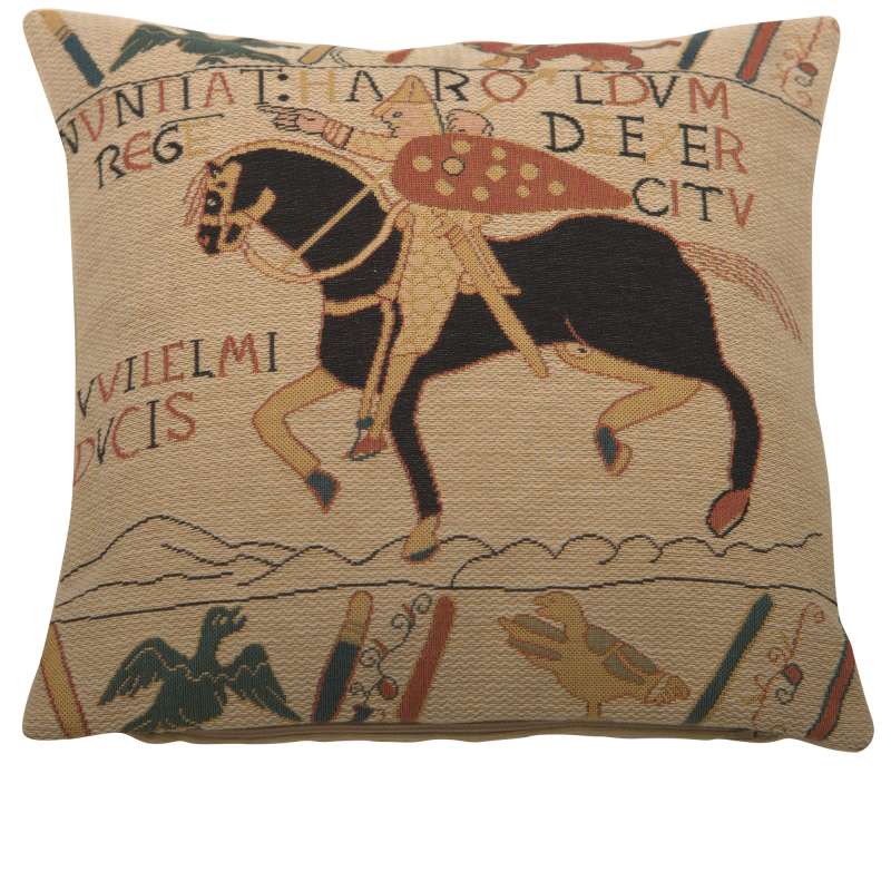 Bayeux Horse I European Cushion Covers
