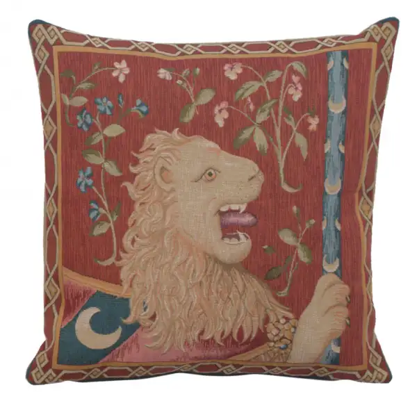 Le Lion Medieval  French Couch Cushion