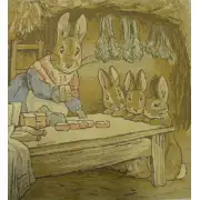 Mrs. Rabbit Beatrix Potter I European Cushion Cover