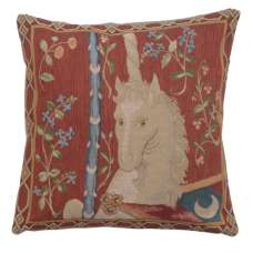 La Licorne Decorative Tapestry Pillow
