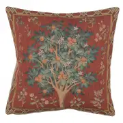 C Charlotte Home Furnishings Inc Orange Tree Large French Tapestry Cushion - 19 in. x 19 in. Cotton by William Morris