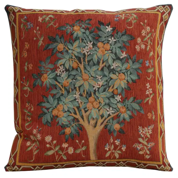 Orange Tree Large Cushion