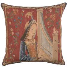 L'ouie the Hearing Decorative Tapestry Pillow