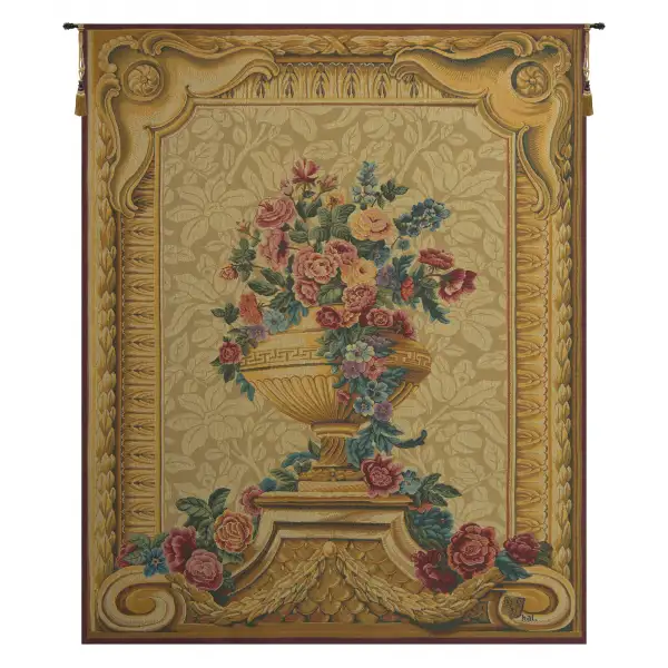 Vase Chambord Creme French Tapestry