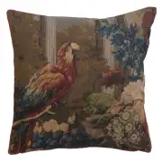 Perroquet Cushion - 19 in. x 19 in. Wool/cotton/others by Jan Frans Van Dael