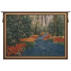 Keukenhof Blue Belgian Tapestry
