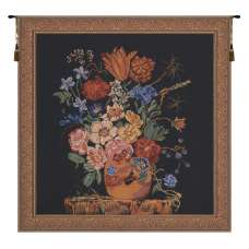 Verendael Terra Cotta Black Belgian Tapestry