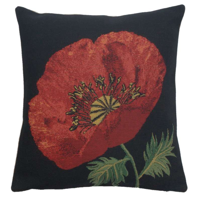 Poppy Red I European Cushion Covers