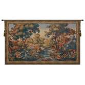 Verdure Aubusson European Tapestry Wall Hanging