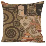 Klimt Or - L'Attente French Couch Cushion
