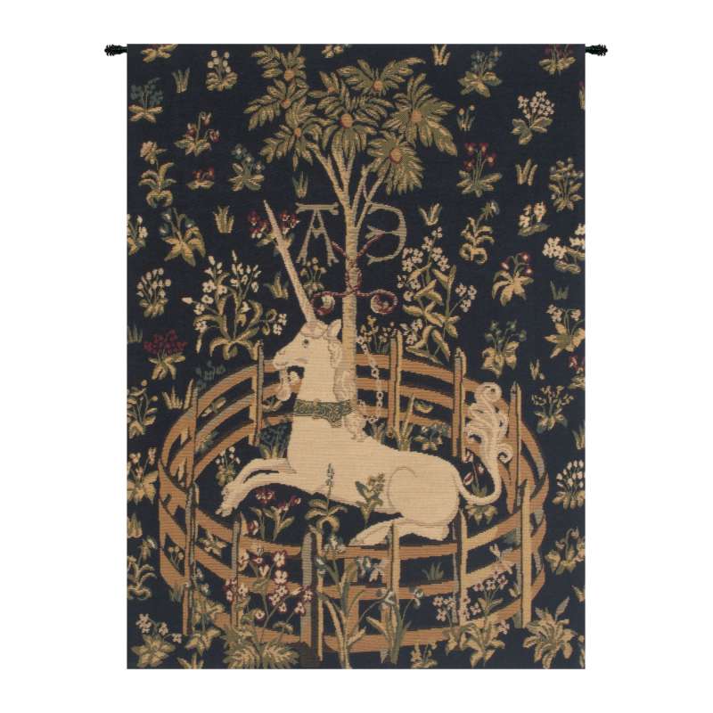 Unicorn in Captivity V European Tapestry