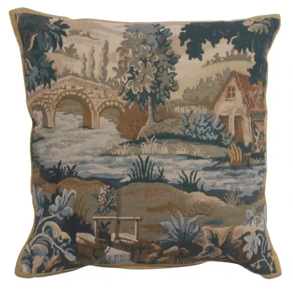 Paysage Flamand Moulin 1 Belgian Couch Pillow
