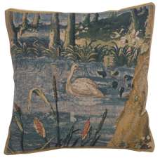 Wawel Forest right Decorative Tapestry Pillow
