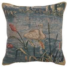 Wawel Forest left Decorative Tapestry Pillow