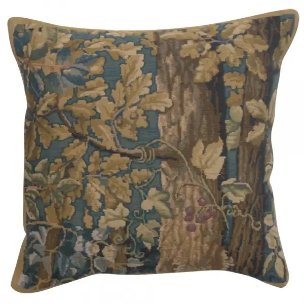 Wawel Timberland Leaves Belgian Tapestry Cushion - 17 in. x 17 in. Cotton by Charlotte Home Furnishings