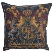 Stuart Crest II Belgian Tapestry Cushion