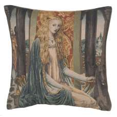 Lady 1 Decorative Tapestry Pillow