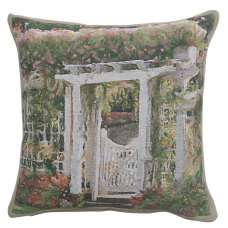 Jardin Poort Decorative Tapestry Pillow