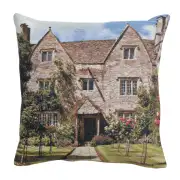 William Morris House Belgian Tapestry Cushion - 17 in. x 17 in. Cotton by William Morris