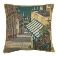 Bellagio Village I Decorative Tapestry Pillow
