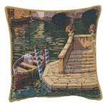 Varenna Reflections Boat Decorative Couch Pillow Cover