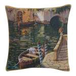 Varenna Reflections Boat II Decorative Couch Pillow Cover