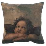 Angels by Raffael right Decorative Couch Pillow Cover