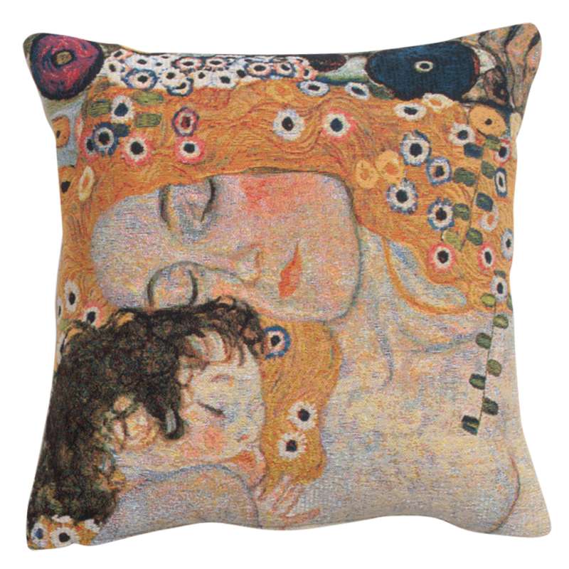Mother and Child 1 Decorative Tapestry Pillow
