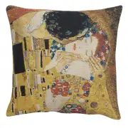 Kiss II Belgian Tapestry Cushion