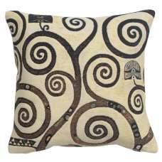 Lebensbaum  Branches Decorative Tapestry Pillow
