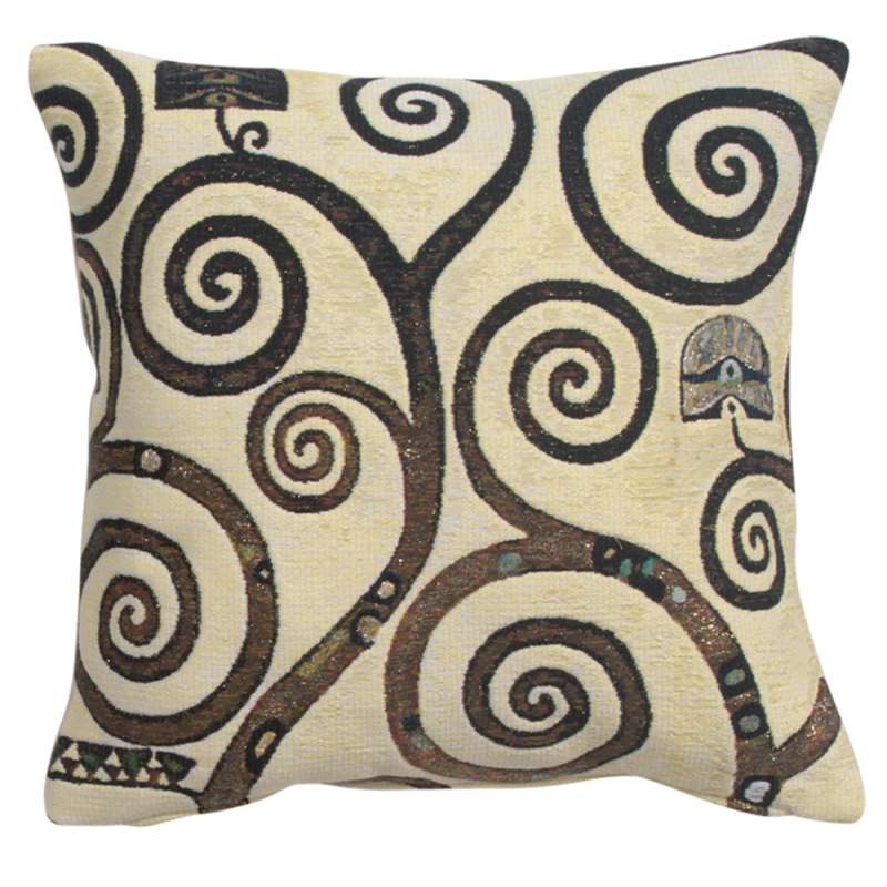 Lebensbaum  Branches Decorative Tapestry Pillow