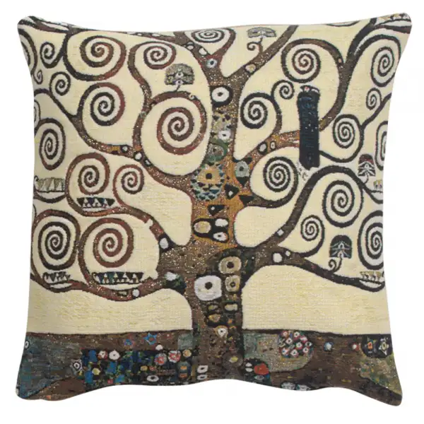 Lebensbaum Tree Belgian Tapestry Cushion