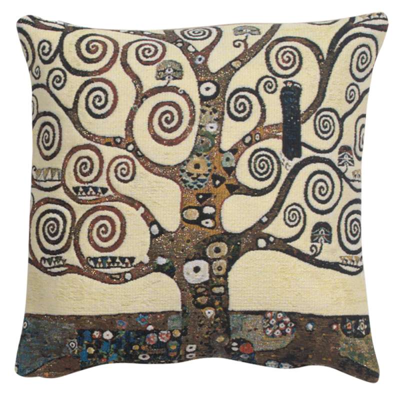 Lebensbaum Tree Belgian Tapestry Cushion