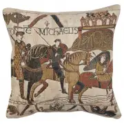 Mont St Michel I Belgian Tapestry Cushion