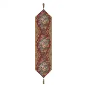 Fancy Flowers II Belgian Table Runner