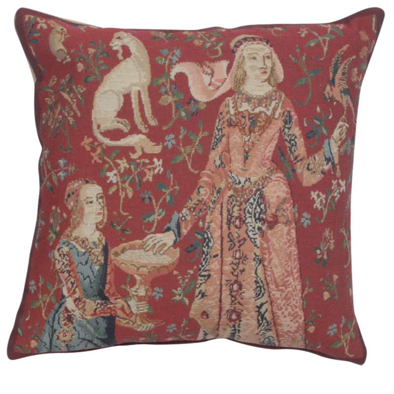 Licorne Gout Decorative Tapestry Pillow
