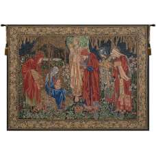 Adoration of the Magi 1 European Tapestry Wall Hanging